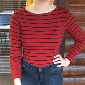 Tommy Hilfiger vintage striped long sleeve top
